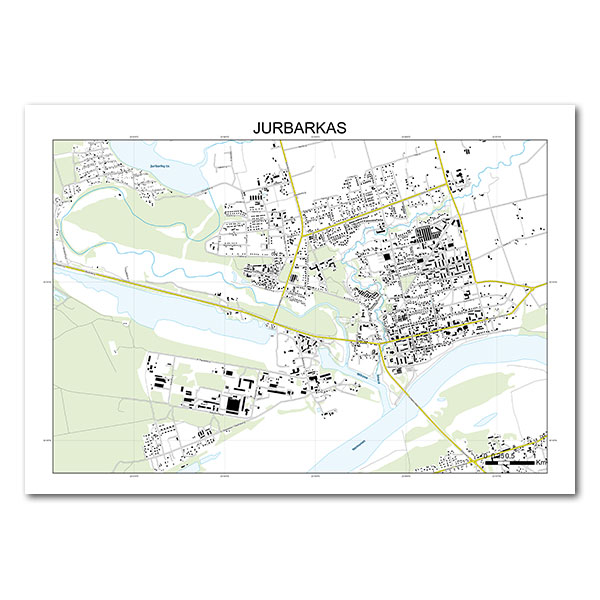Jurbarko žemėlapis